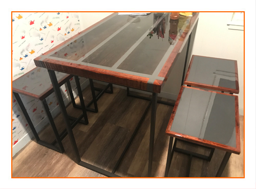 Epoxy Dinette